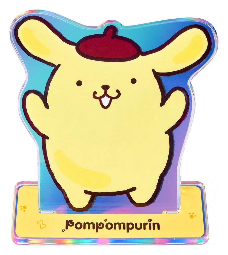 Sanrio Acrylic Stand Pompompurin 30th Anniversary Squishy Cute Purin