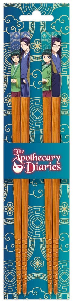 The Apothecary Diaries Bamboo Chopsticks 2-Pack Maomao & Jinshi