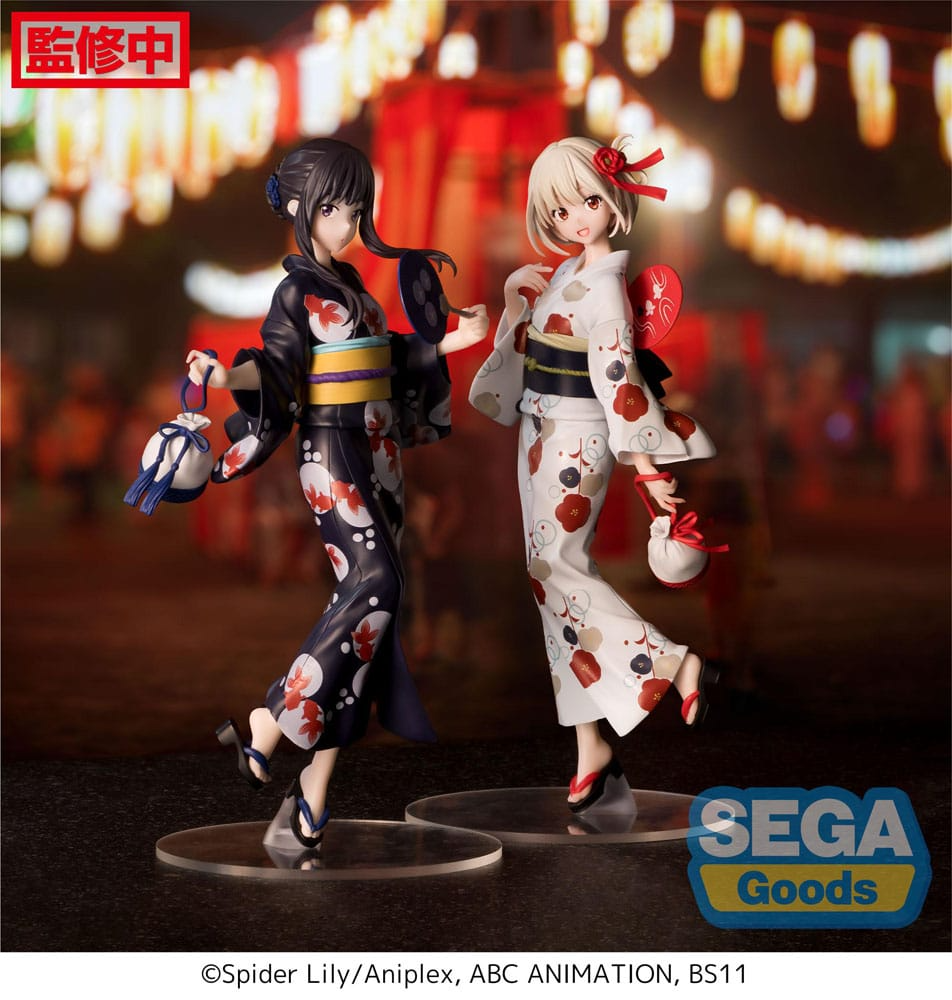 Lycoris Recoil Luminasta Takina Inoue Going out in a yukata