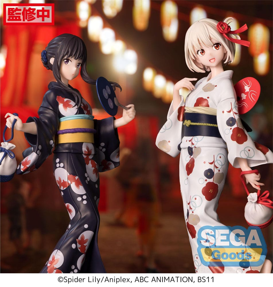 Lycoris Recoil Luminasta Takina Inoue Going out in a yukata