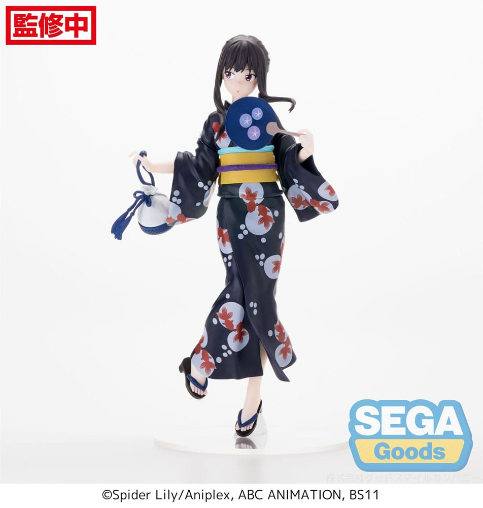 Lycoris Recoil Luminasta Takina Inoue Going out in a yukata