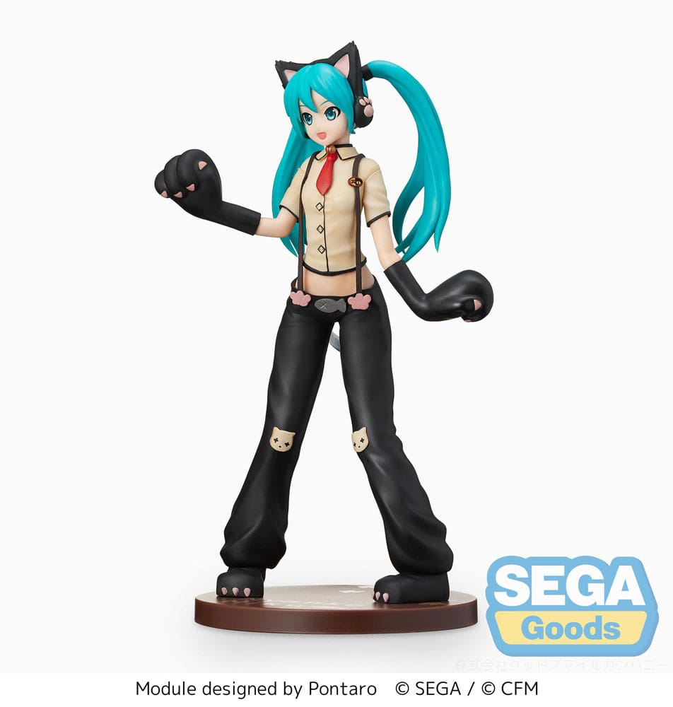 Hatsune Miku Project DIVA Arcade Future Tone SPM Hatsune Miku Kitty Cat