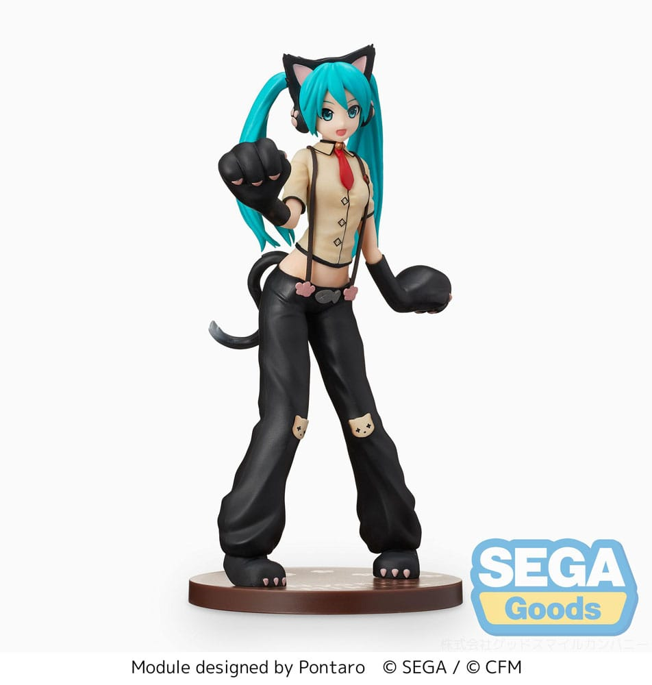 Hatsune Miku Project DIVA Arcade Future Tone SPM Hatsune Miku Kitty Cat