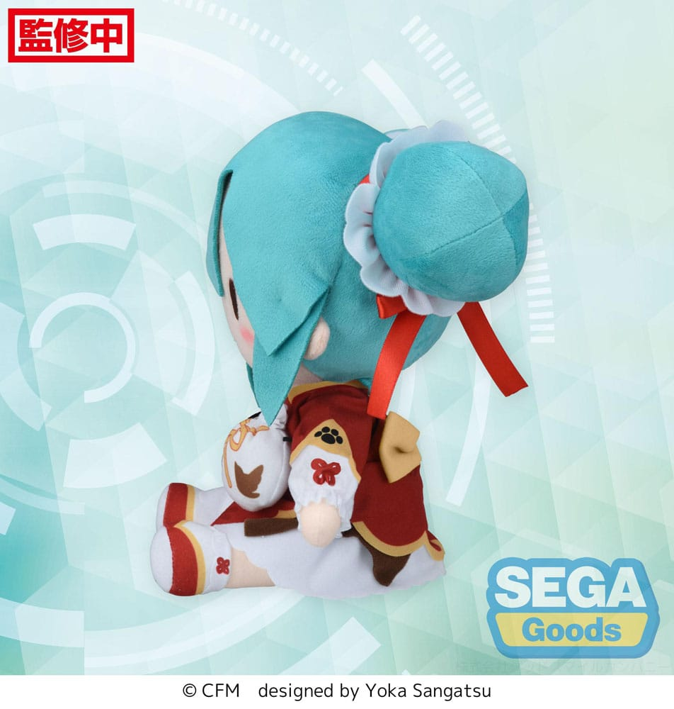 Hatsune Miku Fuwa Petit Plush Hatsune Miku Going Out Series Chinatown Ver