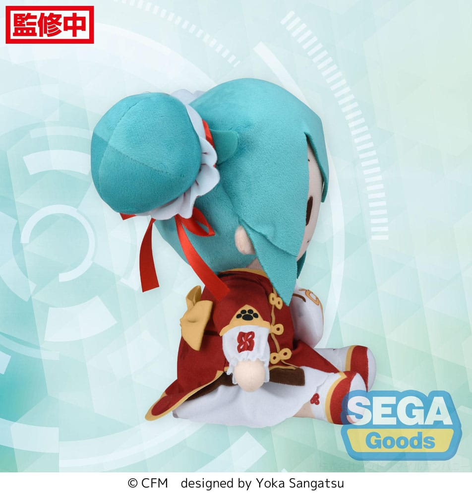 Hatsune Miku Fuwa Petit Plush Hatsune Miku Going Out Series Chinatown Ver