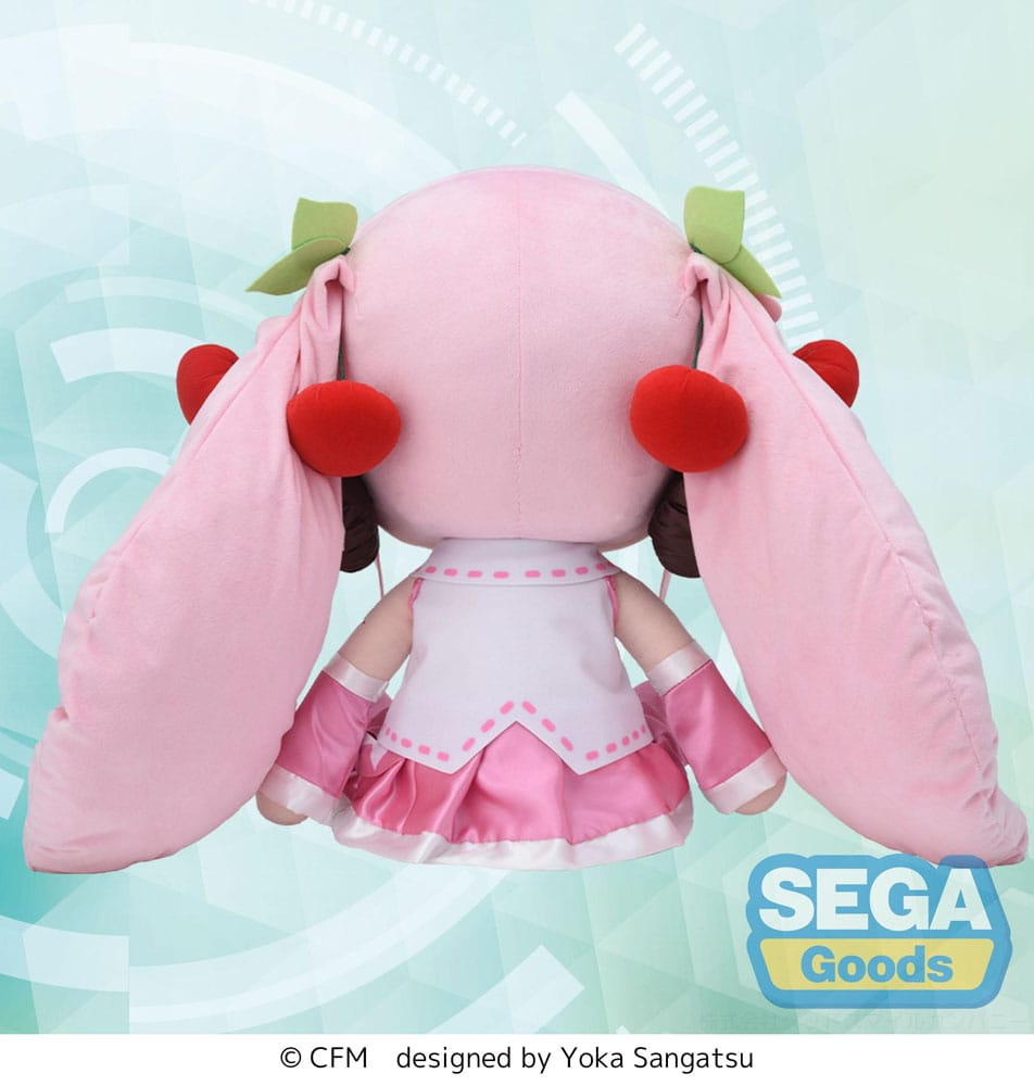 Hatsune Miku Fuwa Petit Plush Sakura Miku Dodeka Jumbo