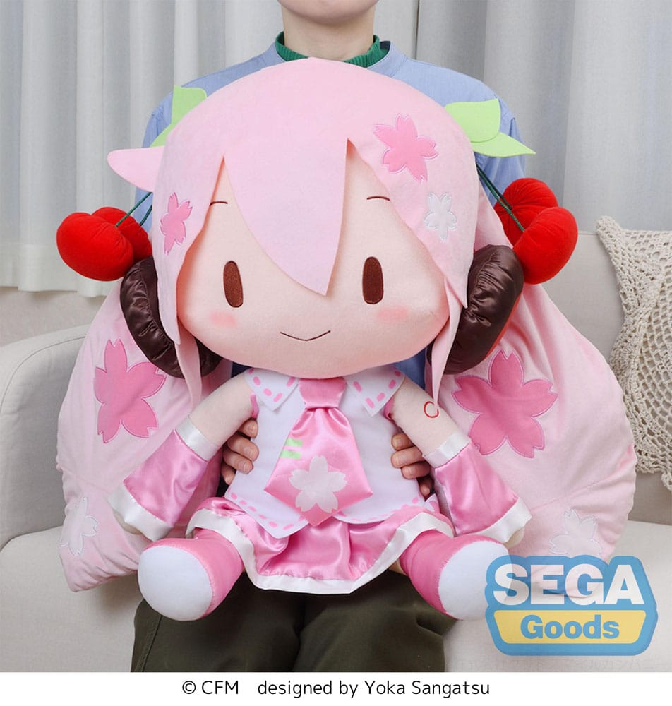 Hatsune Miku Fuwa Petit Plush Sakura Miku Dodeka Jumbo