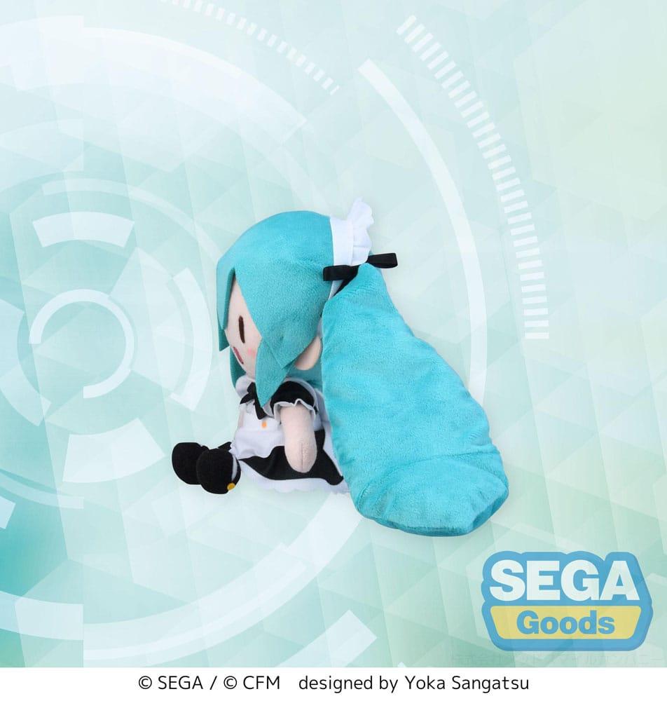 Vocaloid Fuwa Petit Plush Hatsune Miku Maid Ver (EX)