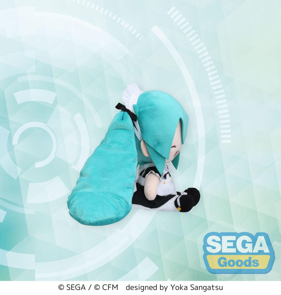 Vocaloid Fuwa Petit Plush Hatsune Miku Maid Ver (EX)