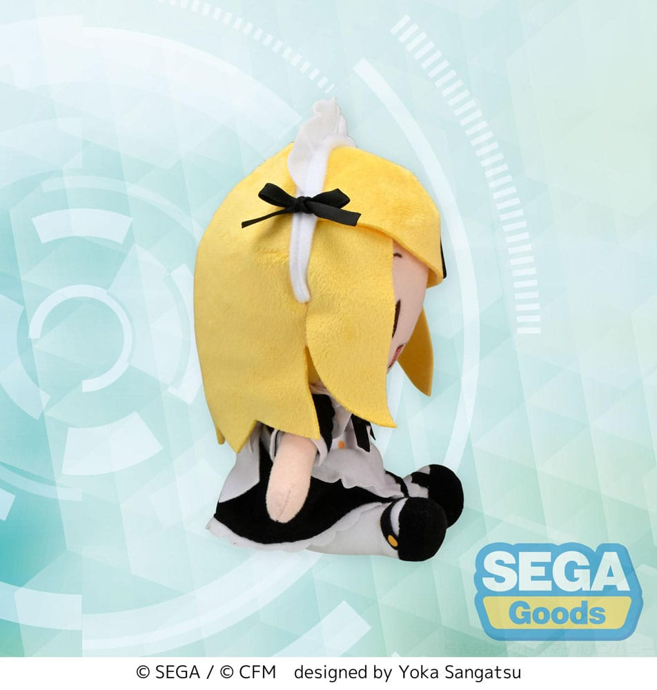 Hatsune Miku: Project DIVA Arcade Future Tone Fuwa Petit Plush Kagamine Rin Maid Ver (EX)