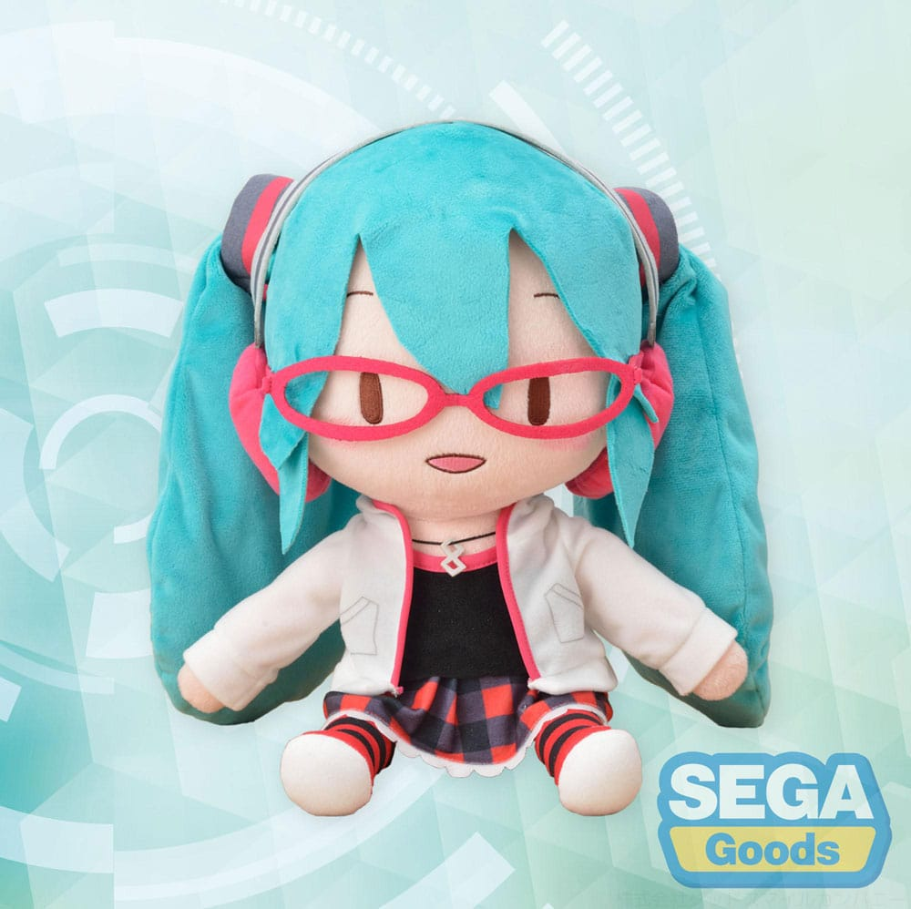 Hatsune Miku Project Diva Arcade Future Tone Fuwa Petit Plush Hatsune Miku Natural LL