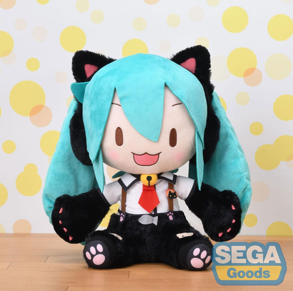 Hatsune Miku Project Diva Arcade Future Tone Fuwa Petit Plush Hatsune Miku Kitty Cat LL