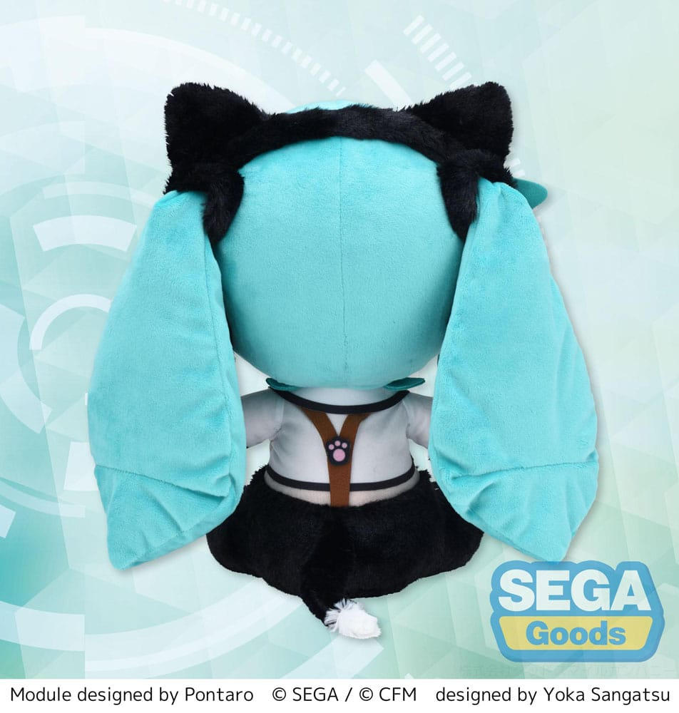 Hatsune Miku Project Diva Arcade Future Tone Fuwa Petit Plush Hatsune Miku Kitty Cat LL