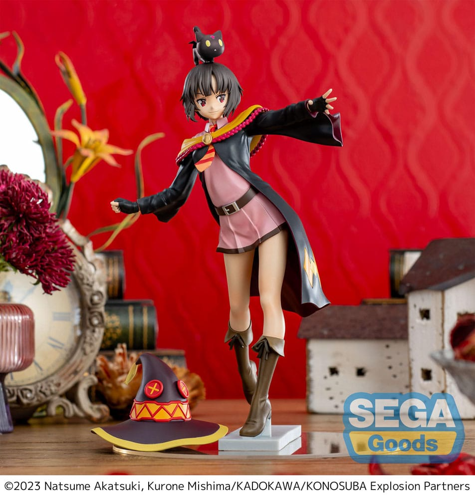 Konosuba an Explosion on This Wonderful World Luminasta Megumin With Chomusuke