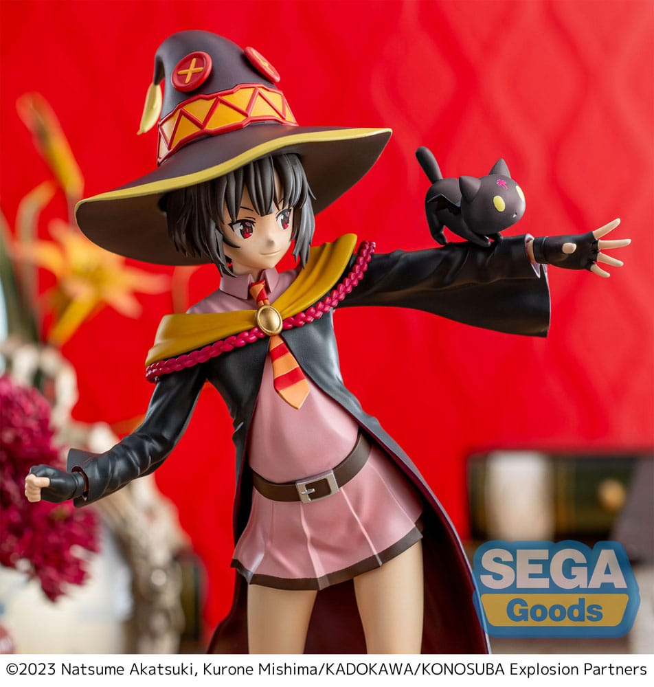 Konosuba an Explosion on This Wonderful World Luminasta Megumin With Chomusuke