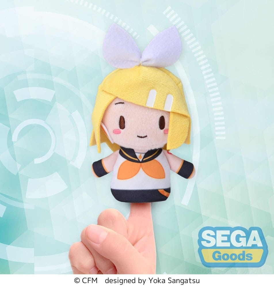 Vocaloid Fuwa Petit Plush Finger Puppet Rin Kagamine