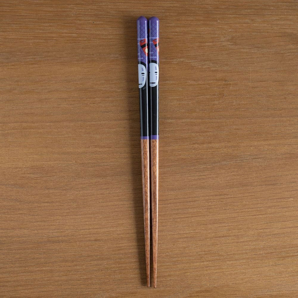 Studio Ghibli lacquered Chopsticks sketches Spirited Away No Face & Lantern