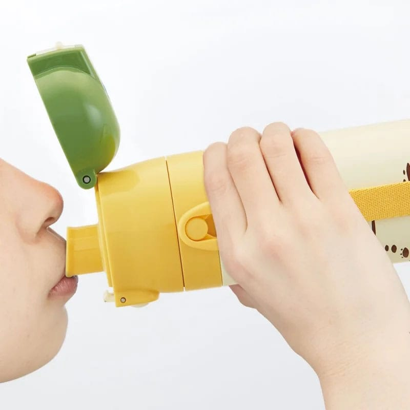 My Neighbor Totoro Water Bottle double opening Totoro & Catbus