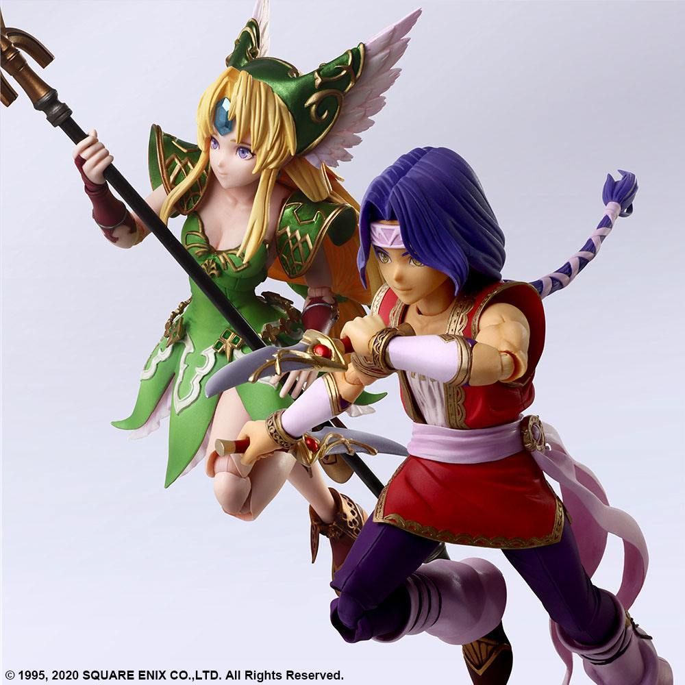 Trials of Mana Bring Arts Hawkeye & Riesz