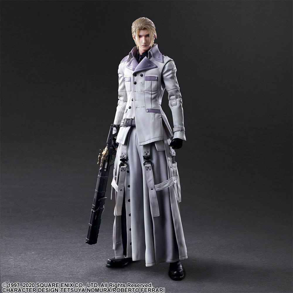 Final Fantasy VII Remake Play Arts Kai Action Figure Rufus Shinra