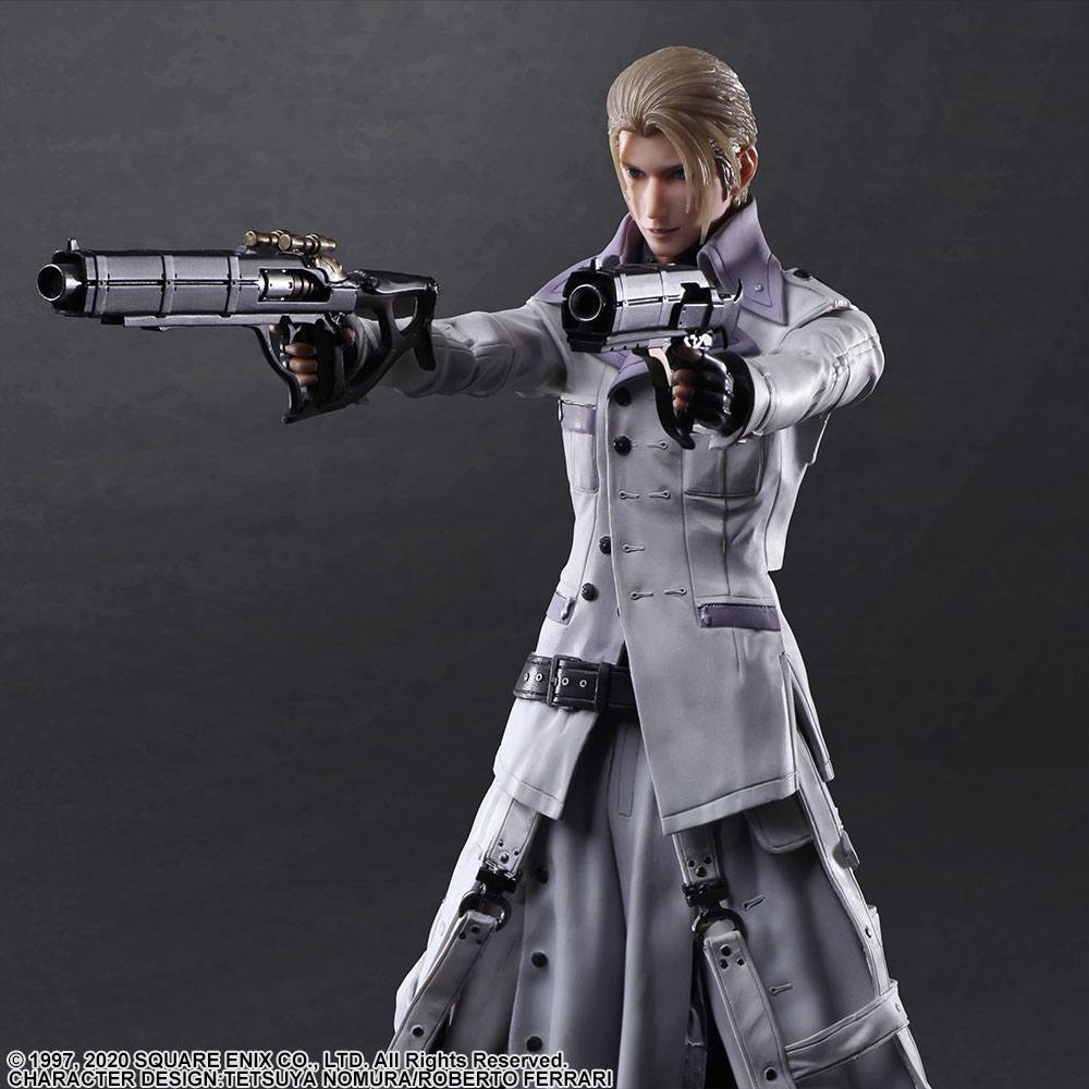 Final Fantasy VII Remake Play Arts Kai Action Figure Rufus Shinra