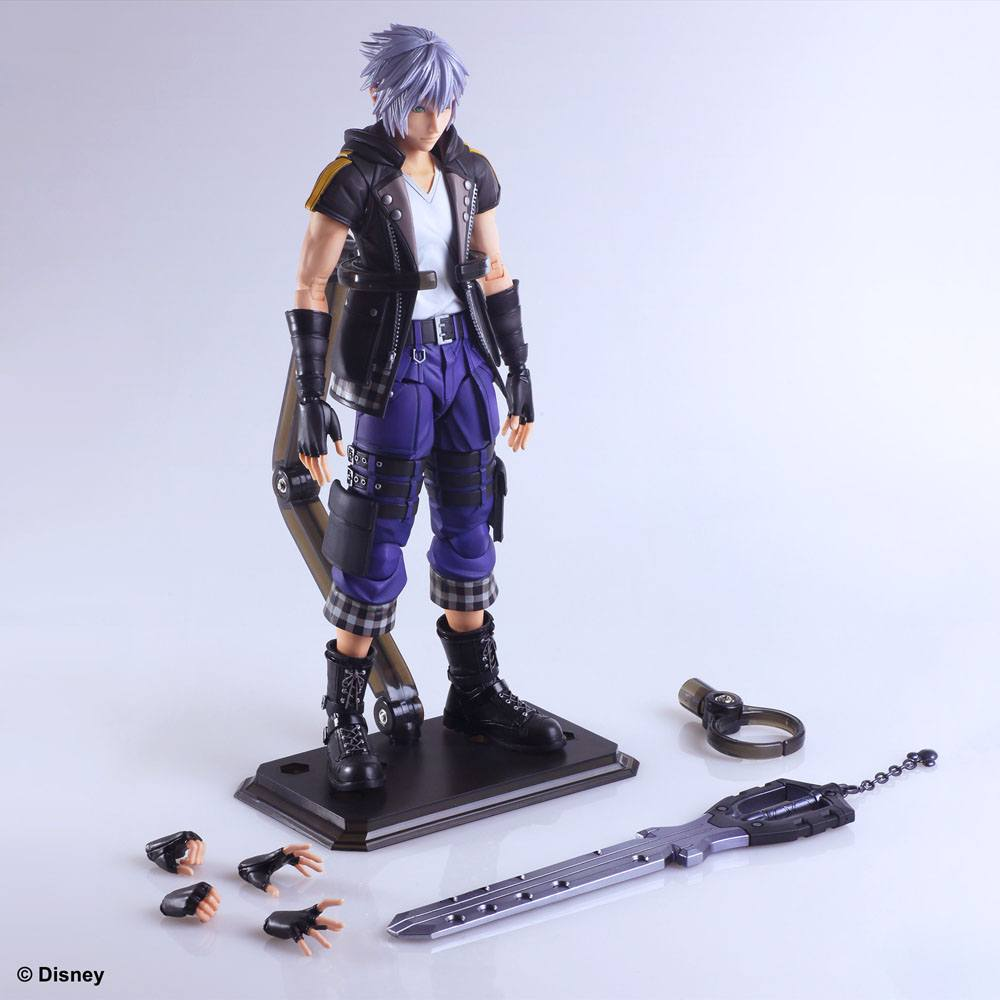 Kingdom Hearts III Play Arts Kai Action Figure Riku Ver. 2
