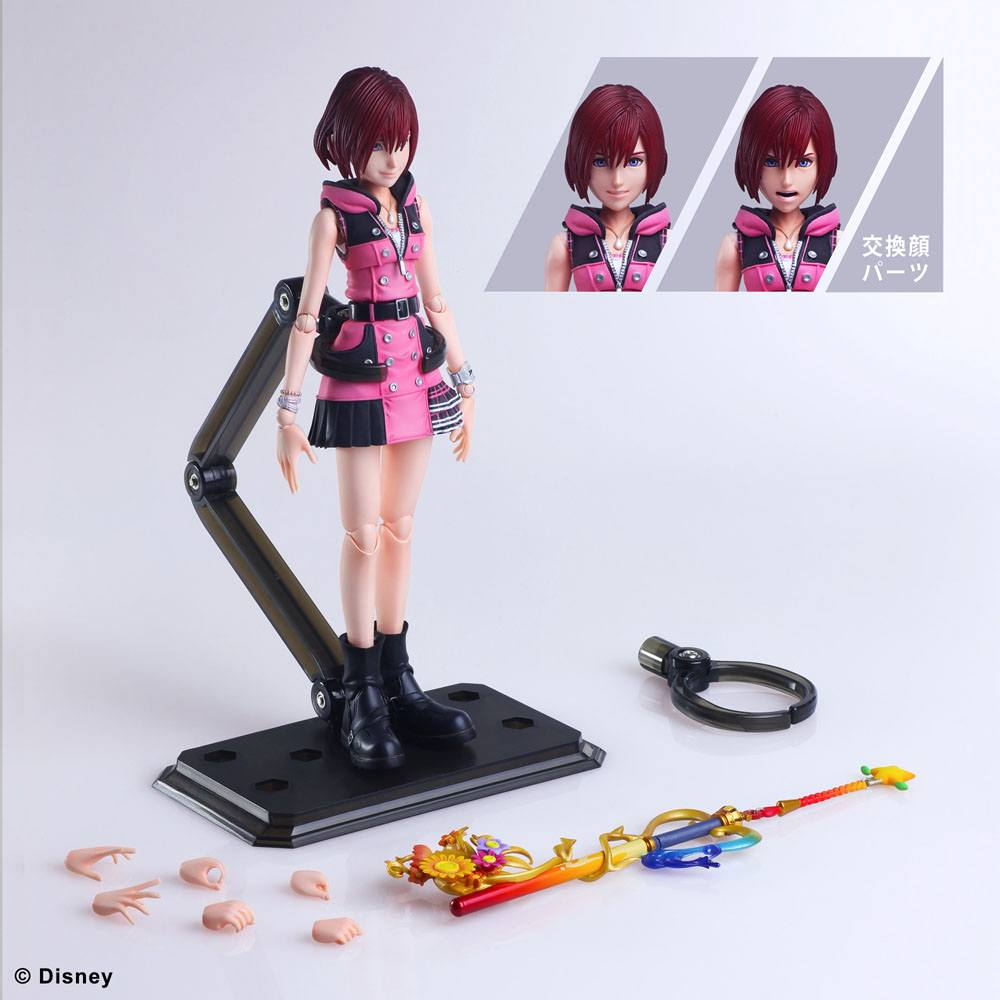 Kingdom Hearts III Play Arts Kai Action Figure Kairi