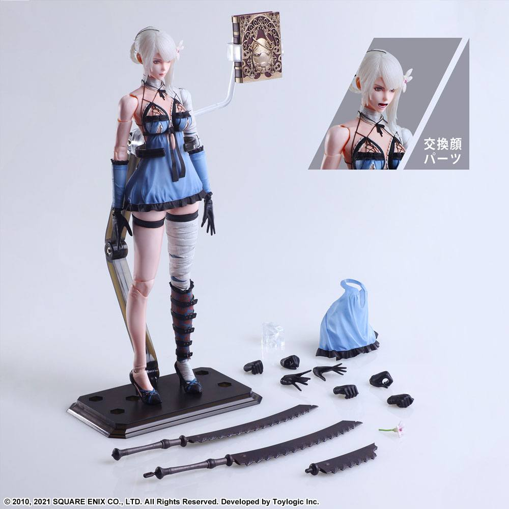 Nier Replicant ver.1.22474487139... Play Arts Kai Action Figure Kainé