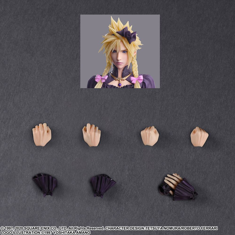 Final Fantasy VII Remake Play Arts Kai Action Figure Cloud Strife Dress Ver