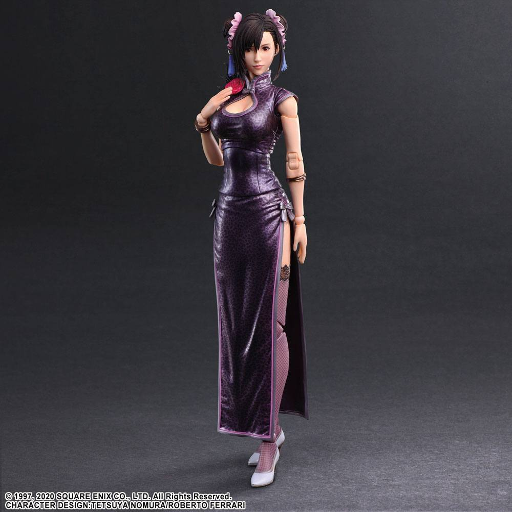 Final Fantasy VII Remake Play Arts Kai Action Figure Tifa Lockhart Sporty Dress Ver
