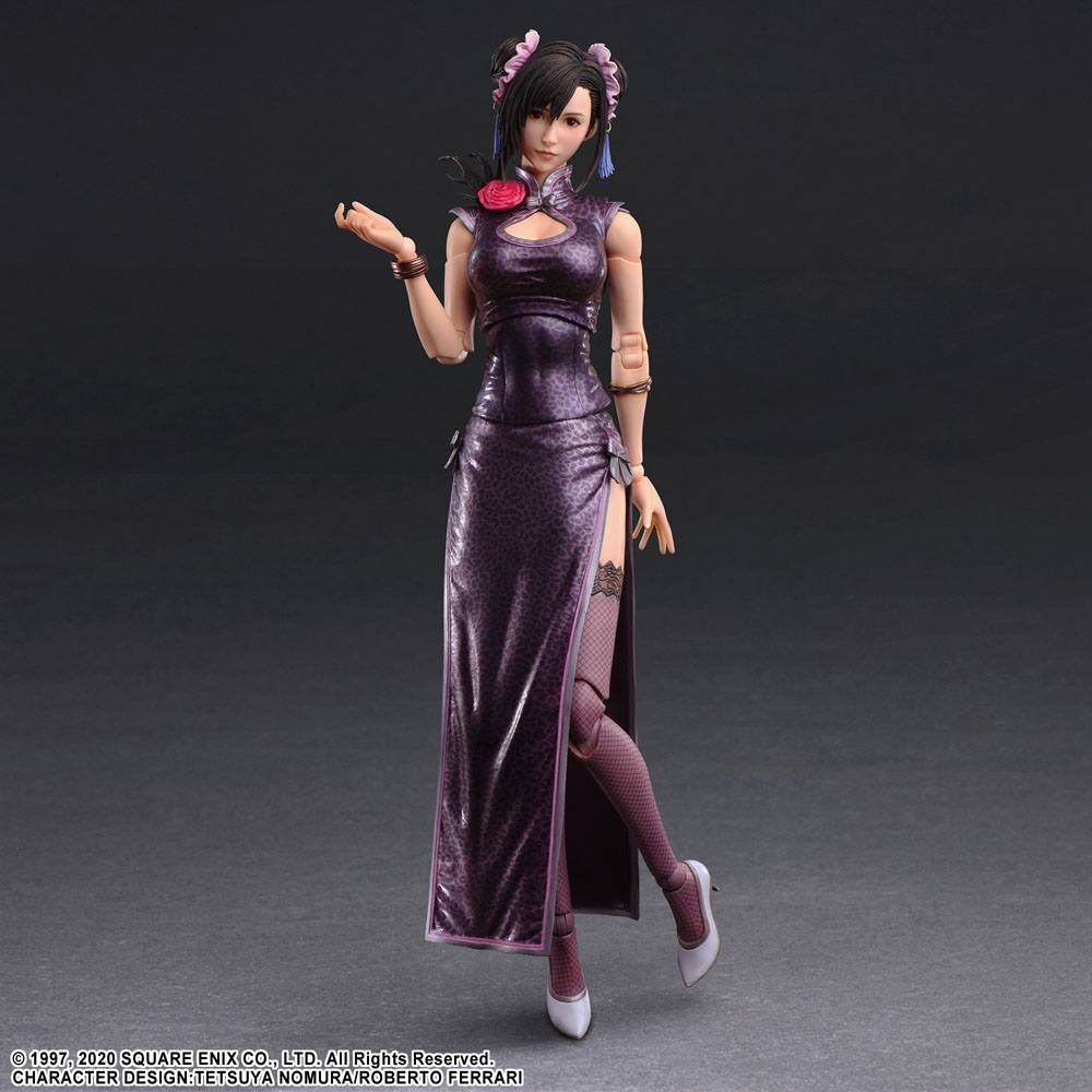 Final Fantasy VII Remake Play Arts Kai Action Figure Tifa Lockhart Sporty Dress Ver