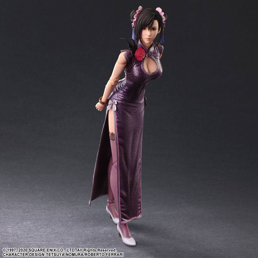 Final Fantasy VII Remake Play Arts Kai Action Figure Tifa Lockhart Sporty Dress Ver