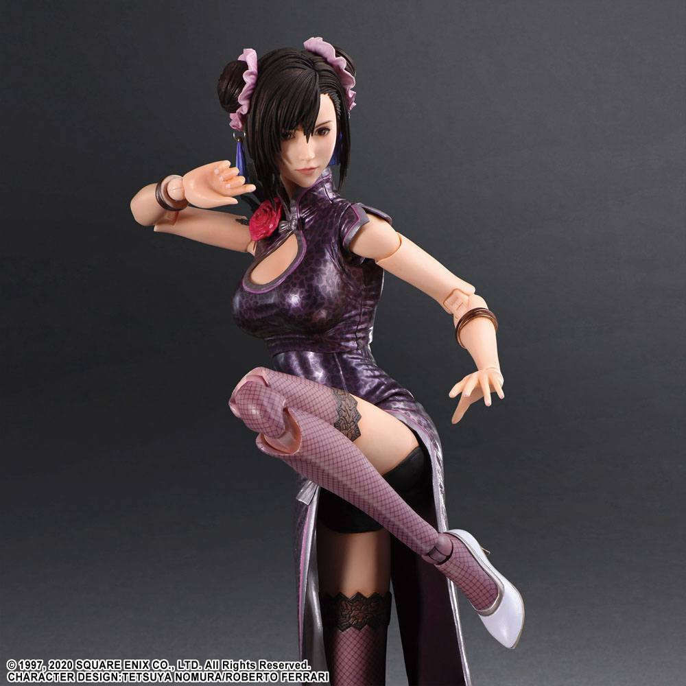 Final Fantasy VII Remake Play Arts Kai Action Figure Tifa Lockhart Sporty Dress Ver