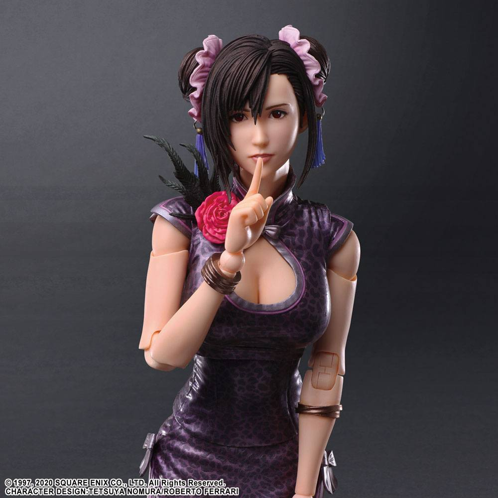 Final Fantasy VII Remake Play Arts Kai Action Figure Tifa Lockhart Sporty Dress Ver