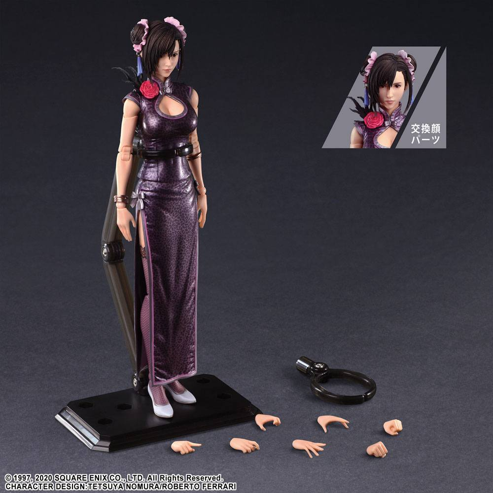 Final Fantasy VII Remake Play Arts Kai Action Figure Tifa Lockhart Sporty Dress Ver