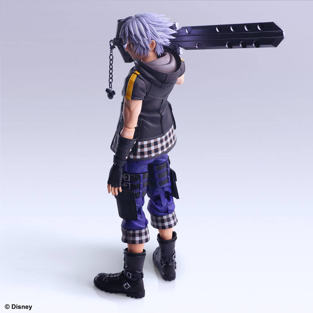 Kingdom Hearts III Play Arts Kai Action Figure Riku Ver. 2 Deluxe