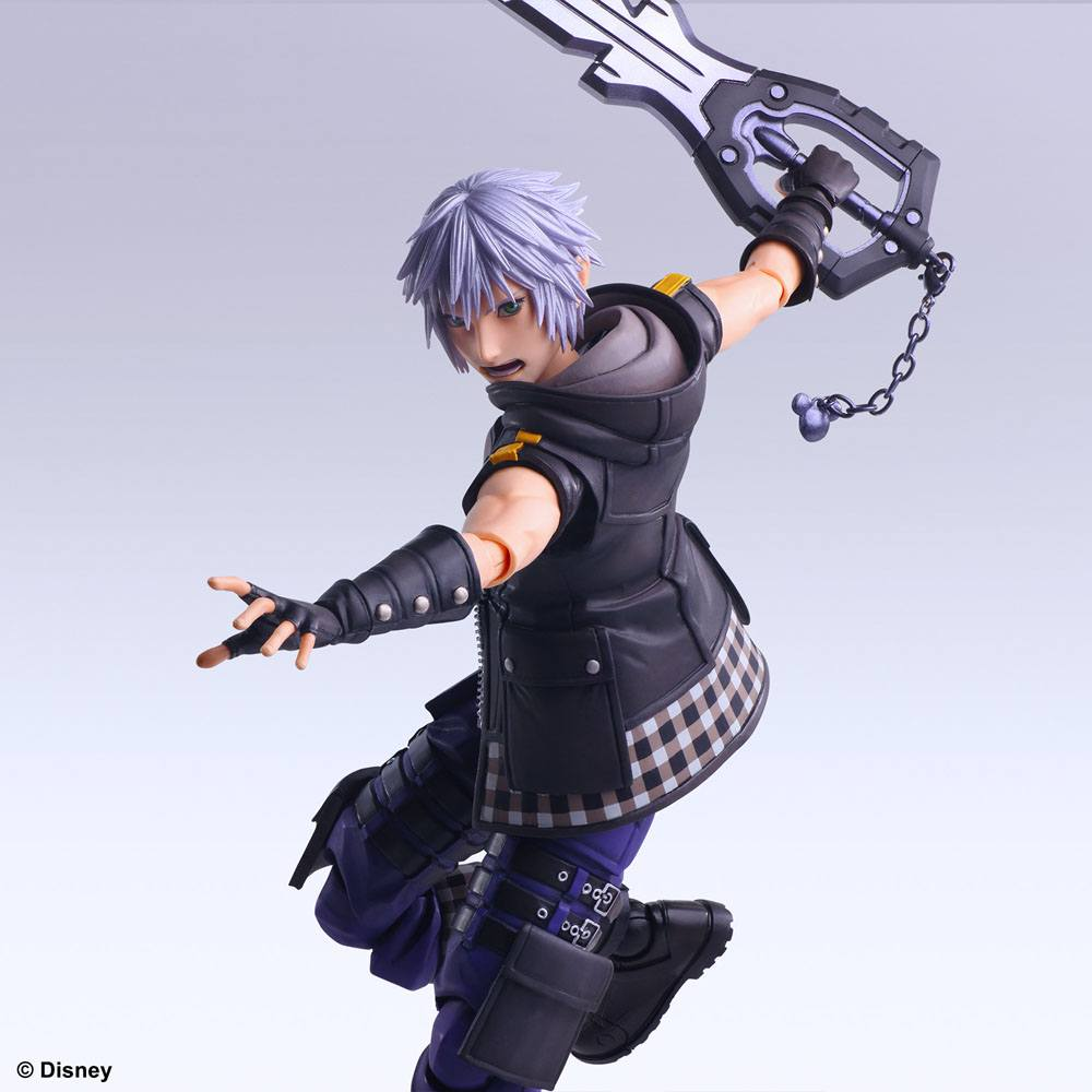 Kingdom Hearts III Play Arts Kai Action Figure Riku Ver. 2 Deluxe