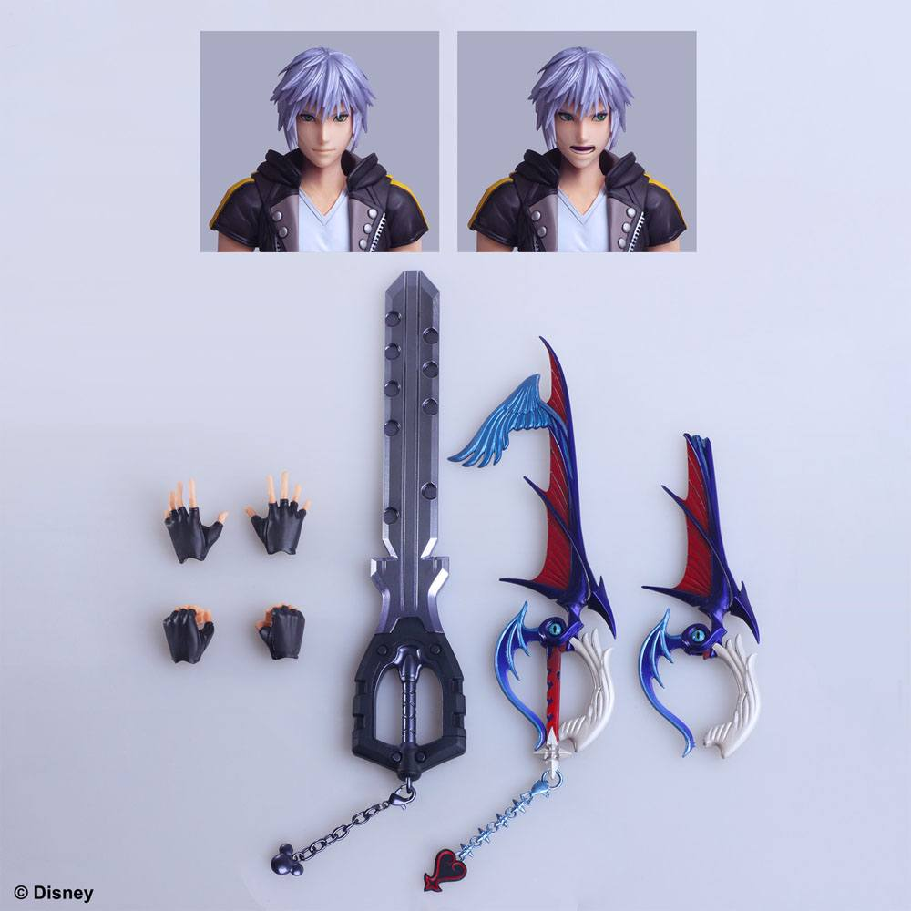 Kingdom Hearts III Play Arts Kai Action Figure Riku Ver. 2 Deluxe