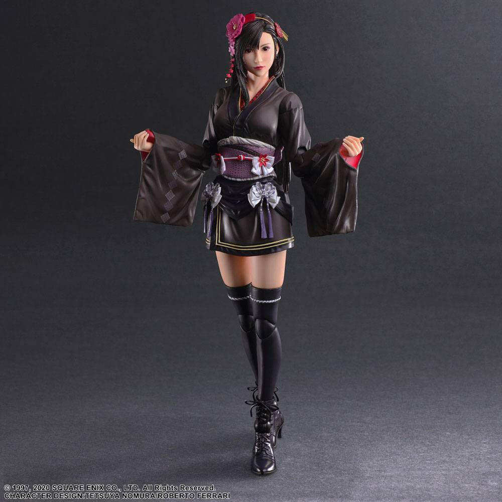 Final Fantasy VII Remake Play Arts Kai Action Figure Tifa Lockhart Exotic Dress Ver