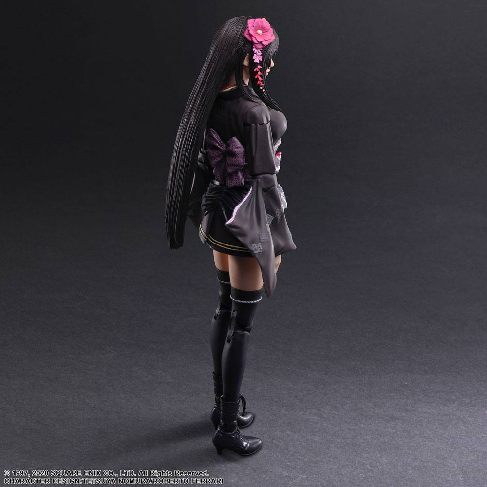 Final Fantasy VII Remake Play Arts Kai Action Figure Tifa Lockhart Exotic Dress Ver
