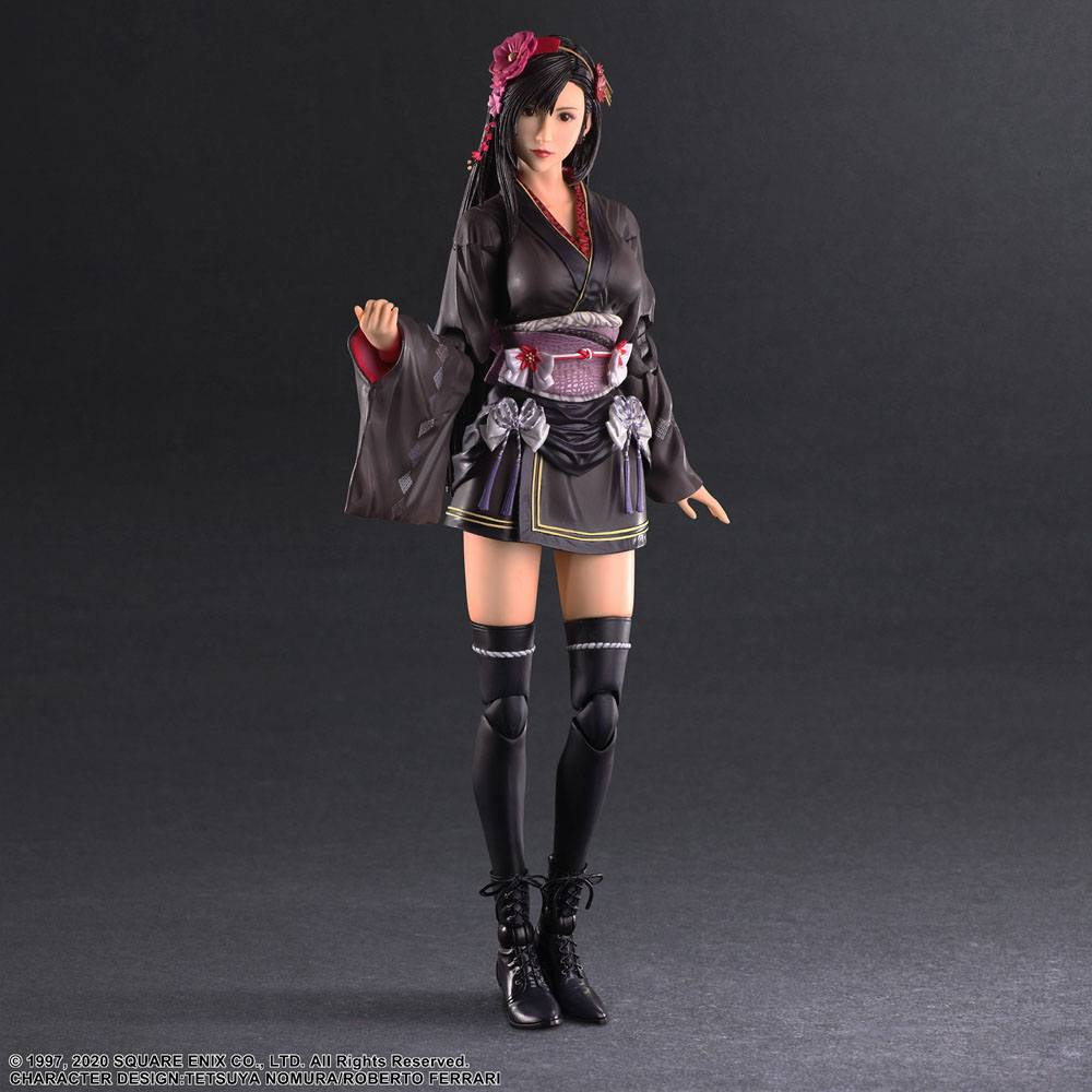 Final Fantasy VII Remake Play Arts Kai Action Figure Tifa Lockhart Exotic Dress Ver