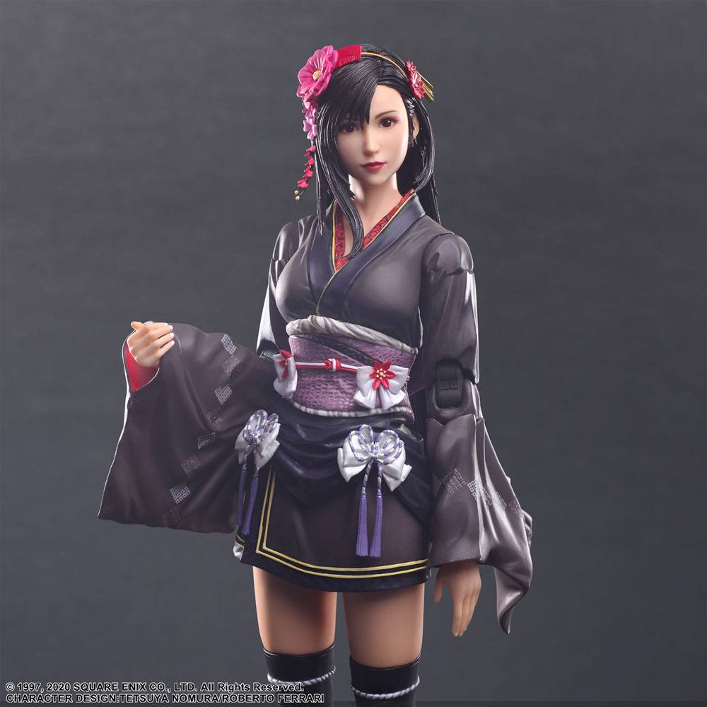 Final Fantasy VII Remake Play Arts Kai Action Figure Tifa Lockhart Exotic Dress Ver