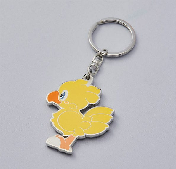 Final Fantasy VII Rebirth Metal Keychain Chocobo
