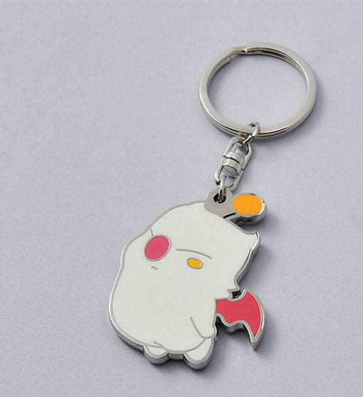 Final Fantasy VII Rebirth Metal Keychain Moogle