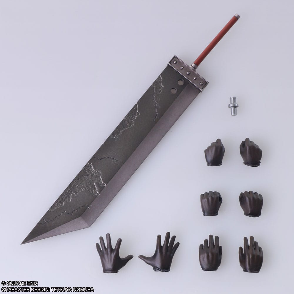 Final Fantasy VII Bring Arts Action Figure Zack Fair