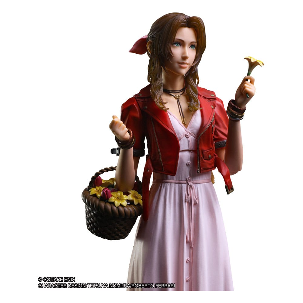 Final Fantasy VII Rebirth Play Kai Arts Action Figure Aerith Gainsborough