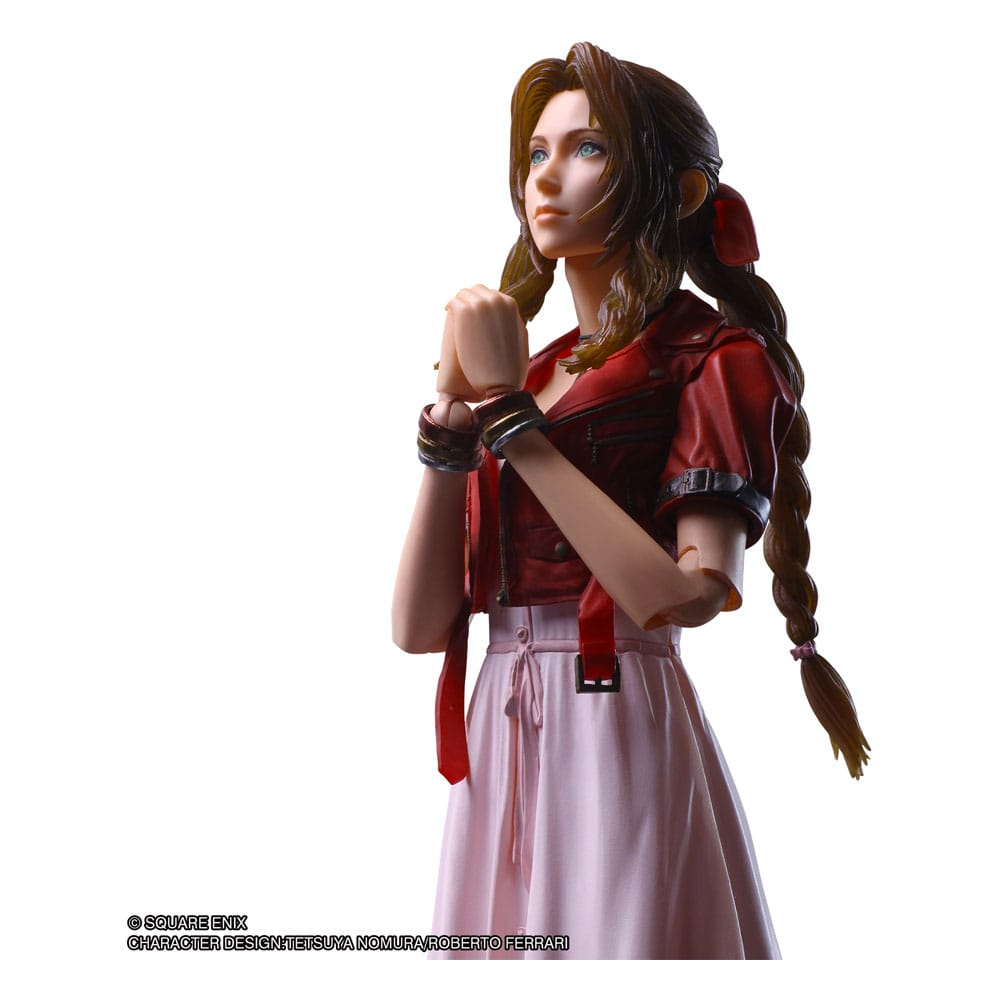 Final Fantasy VII Rebirth Play Kai Arts Action Figure Aerith Gainsborough