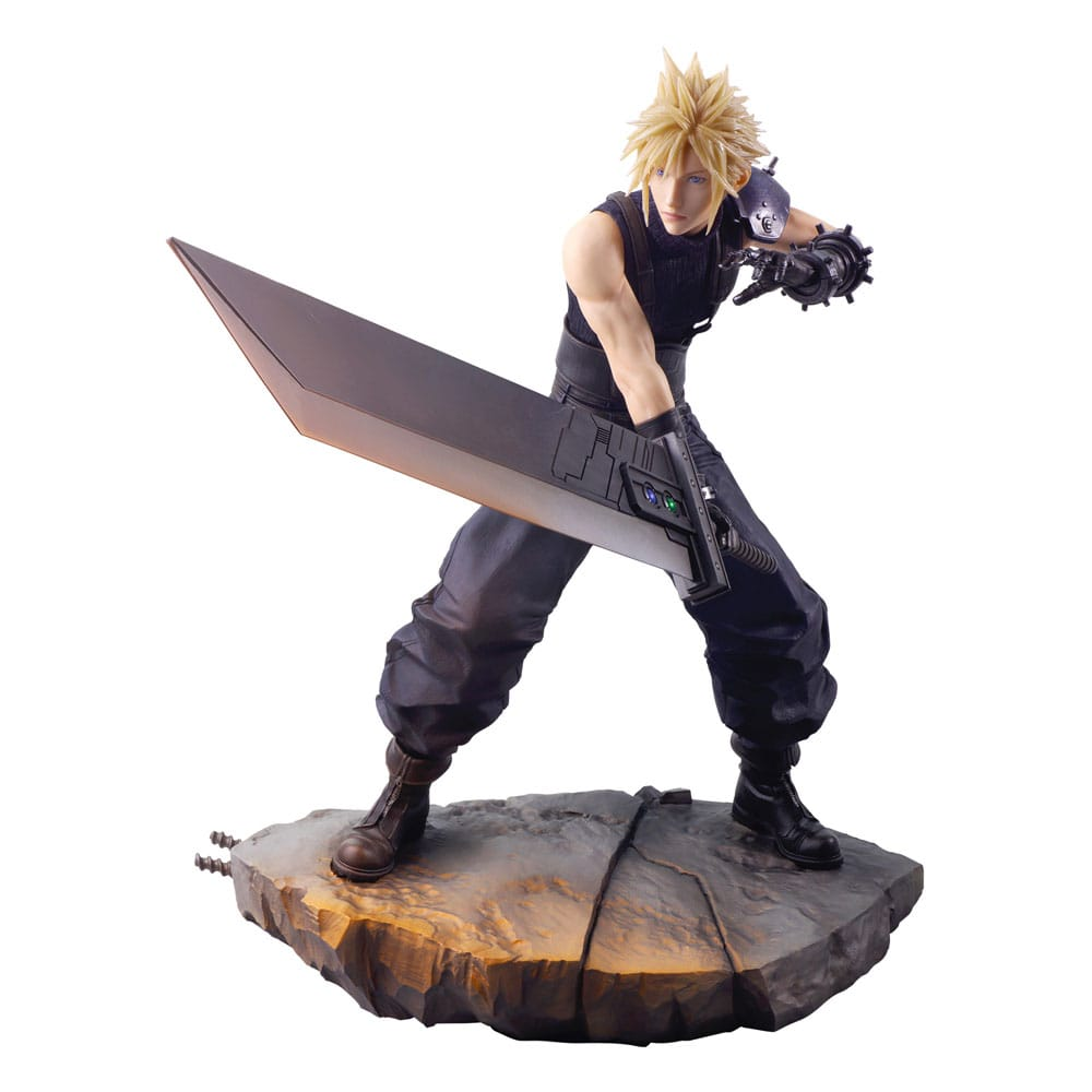 Final Fantasy VII Rebirth Static Arts Gallery Statue Cloud Strife