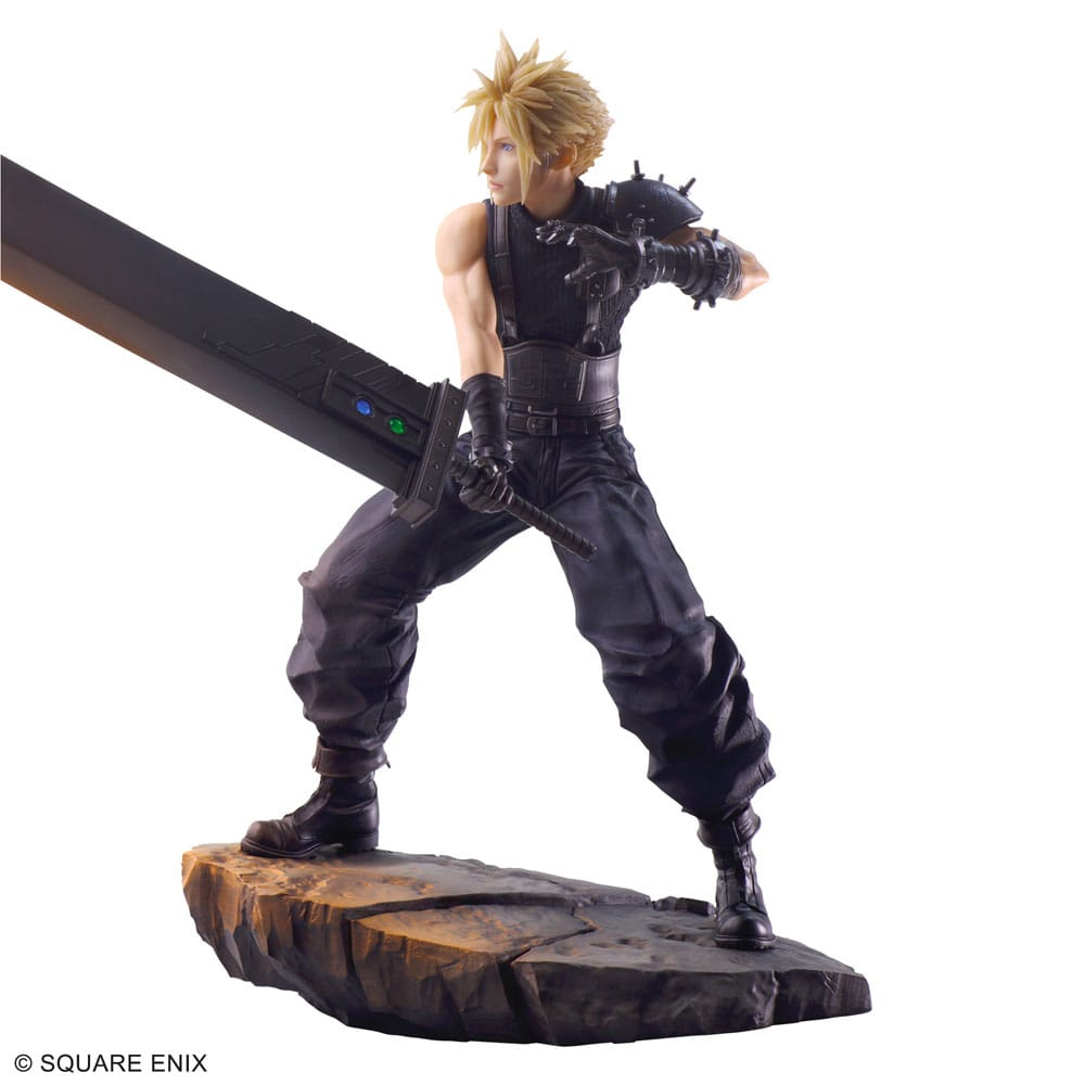 Final Fantasy VII Rebirth Static Arts Gallery Statue Cloud Strife