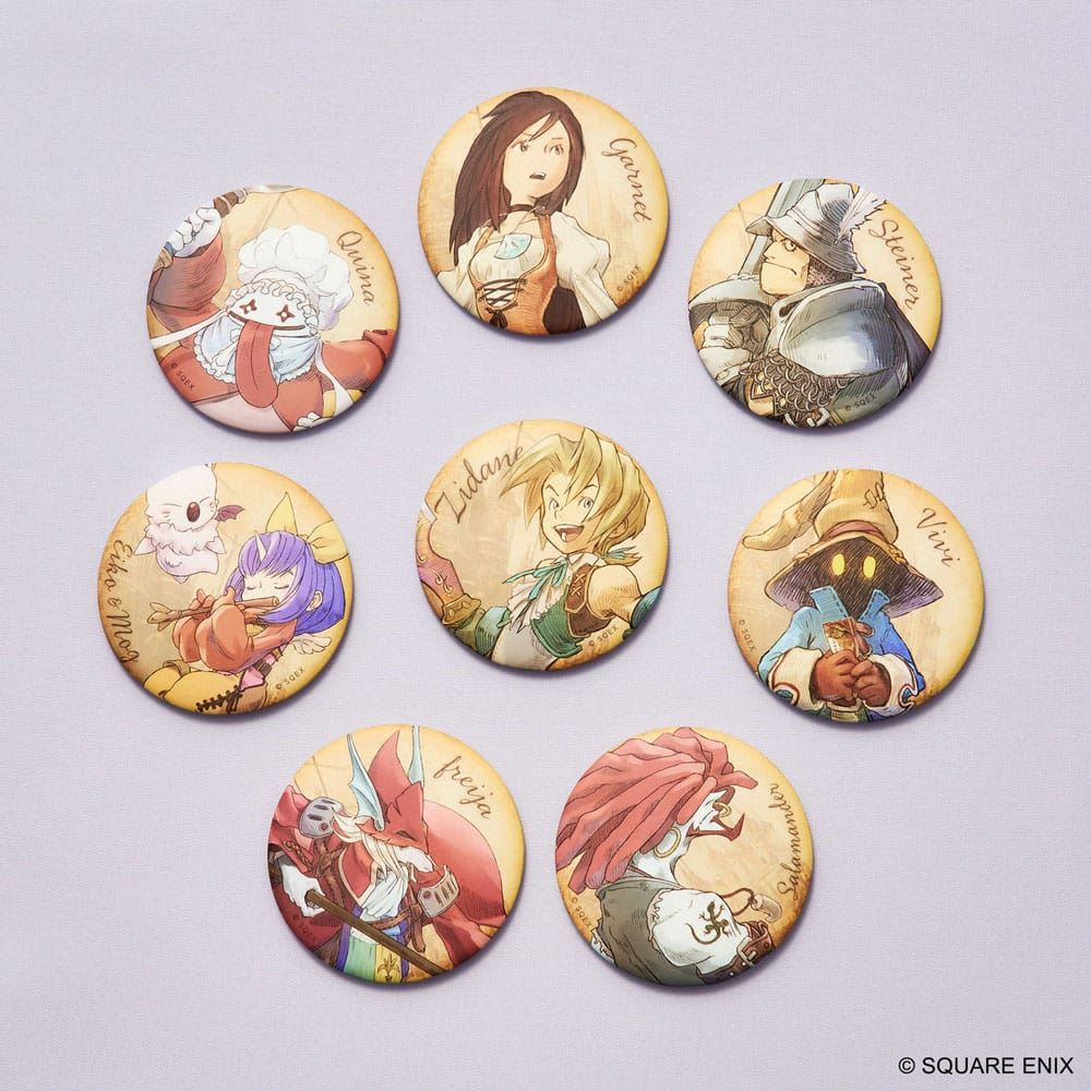 Final Fantasy IX Magnets 25th Anniversary - (Complete Box)